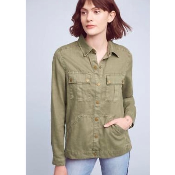 Anthropologie Jackets & Blazers - Anthropologie Level 99 shirt jacket